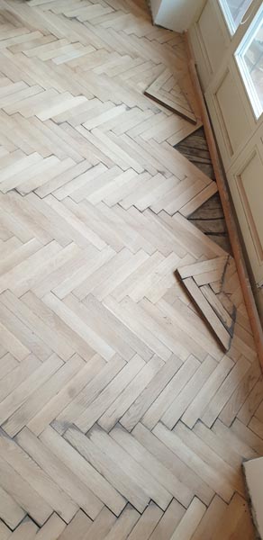 Renovace parket - vypadávání parket
