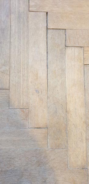 Renovace parket - výsledek posledního brusu